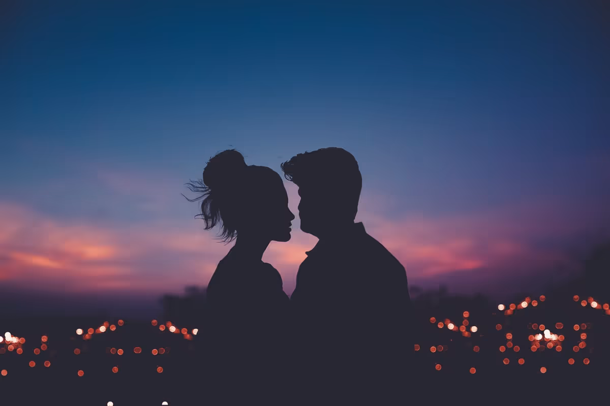Silhouette de personnes